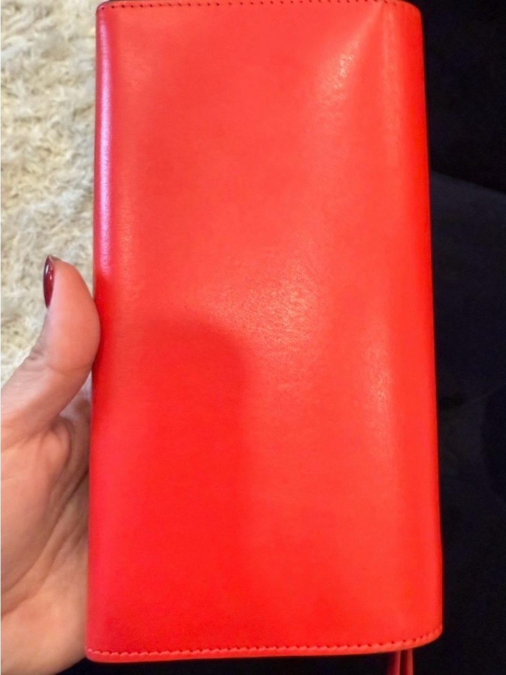 Christian LOUBOUTIN CLUTCH WRISTLET WALLET COA - Picture 3 of 9